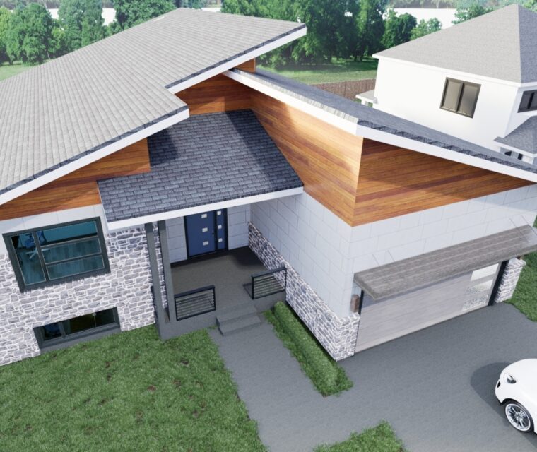 Custom Homes - Skillion 01 Custom Homes - Skillion 01